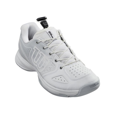 Wilson Tennis Shoes Kaos QL (Quicklace) Allcourt White Kids